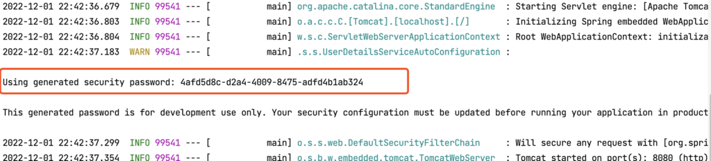 SpringBoot 整合SpringSecurity认证