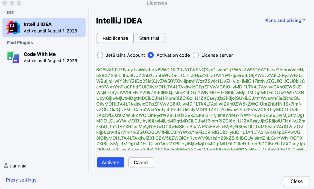 JetBrains 全家桶 For Mac系列2024最新激活补丁和注册码 附激活教程